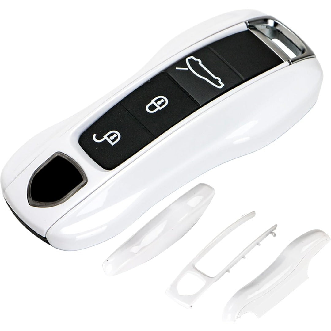 Porsche Schlüsselgehäuse-Ersatz, 3-teilig, lackierte Schlüsselabdeckung 