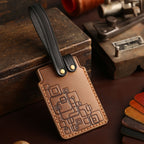 Étui de clé de voiture en cuir Buick Card