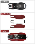 Porsche Leder-Schlüsselhülle 