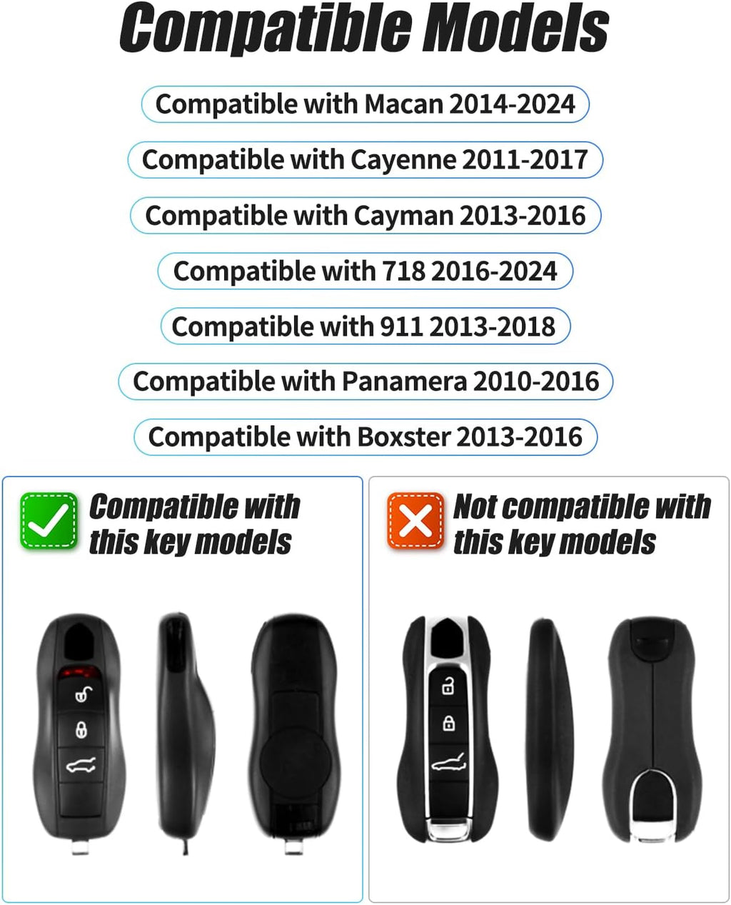 Porsche Leder-Schlüsselhülle 