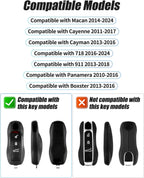 Porsche Leder-Schlüsselhülle 