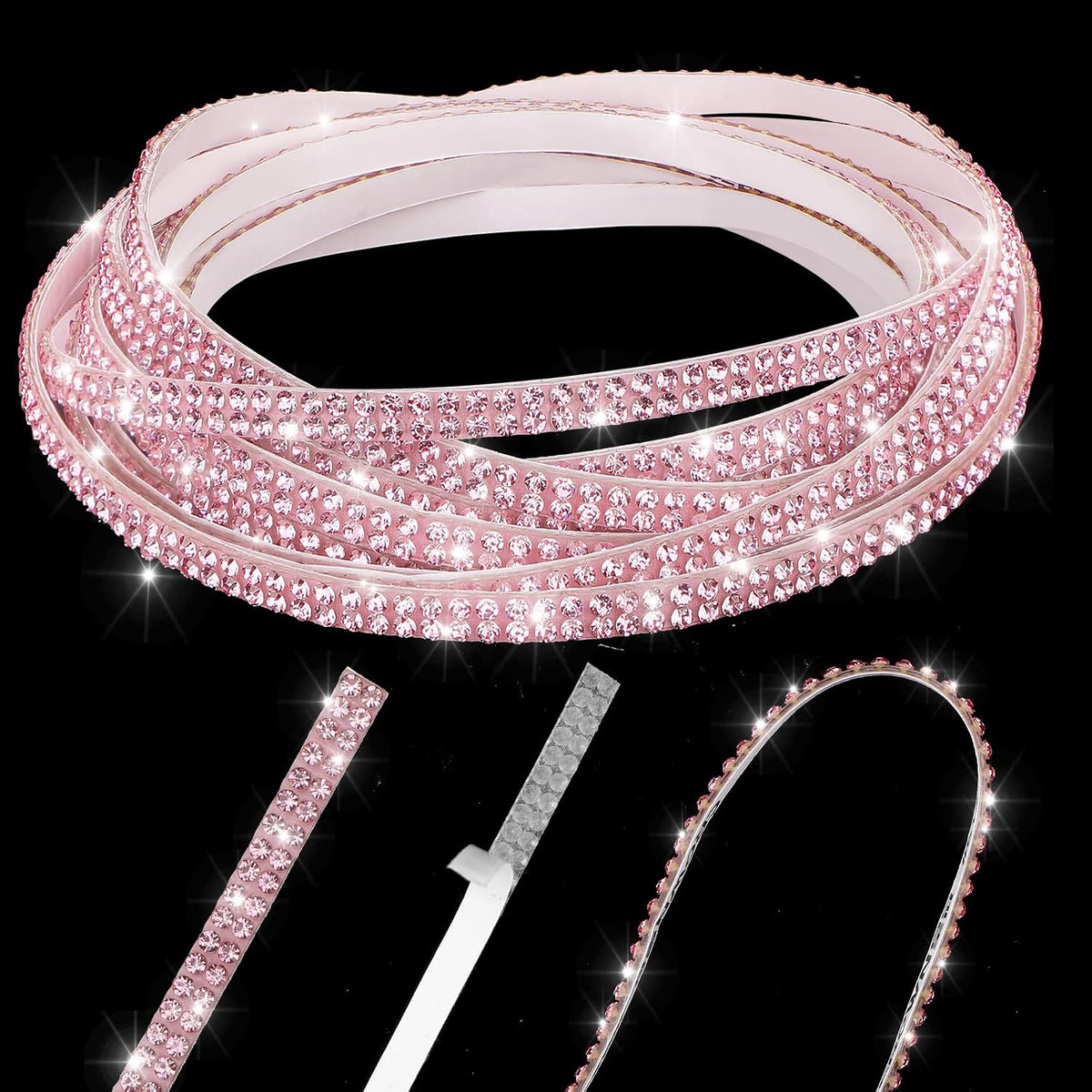 Car Trim Bling Decor Self Adhesive Car Accessories