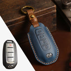 Infiniti Leder-Autoschlüsselhülle mit 3 und 4 Tasten