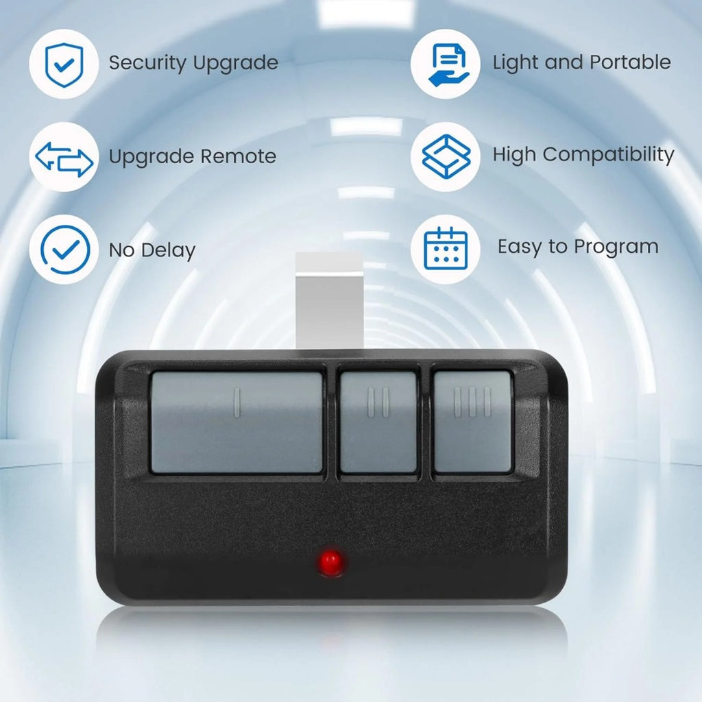 Télécommande de porte de garage haut de gamme 5 pièces pour Liftmaster/Chamberlain/Craftsman 893LM 893Max - Fonctionnement fluide et compatibilité garantie