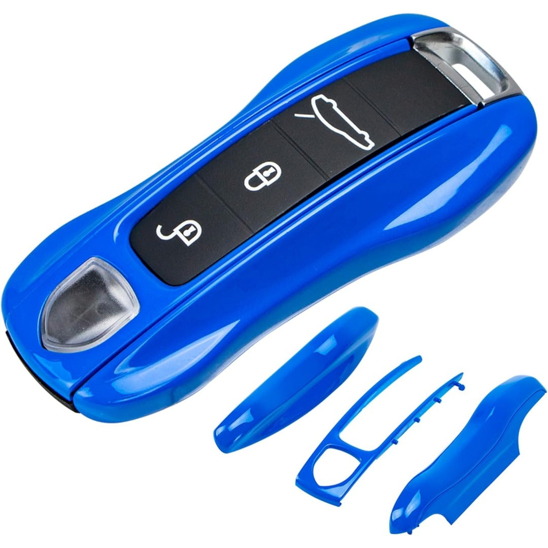 Porsche Schlüsselgehäuse-Ersatz, 3-teilig, lackierte Schlüsselabdeckung 