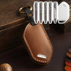 Kia Leder-Autoschlüsselhülle für 5, 6, 7, 8 und 9 Tasten