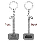 Carsine Bottle Opener Keychain Pendant Thor Bottle Opener 4