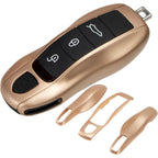 Porsche Schlüsselgehäuse-Ersatz, 3-teilig, lackierte Schlüsselabdeckung 