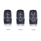 Dodge GMC Leder-Autoschlüsselhülle mit 4, 5 oder 6 Tasten