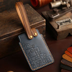 Étui de clé de voiture en cuir Buick Card