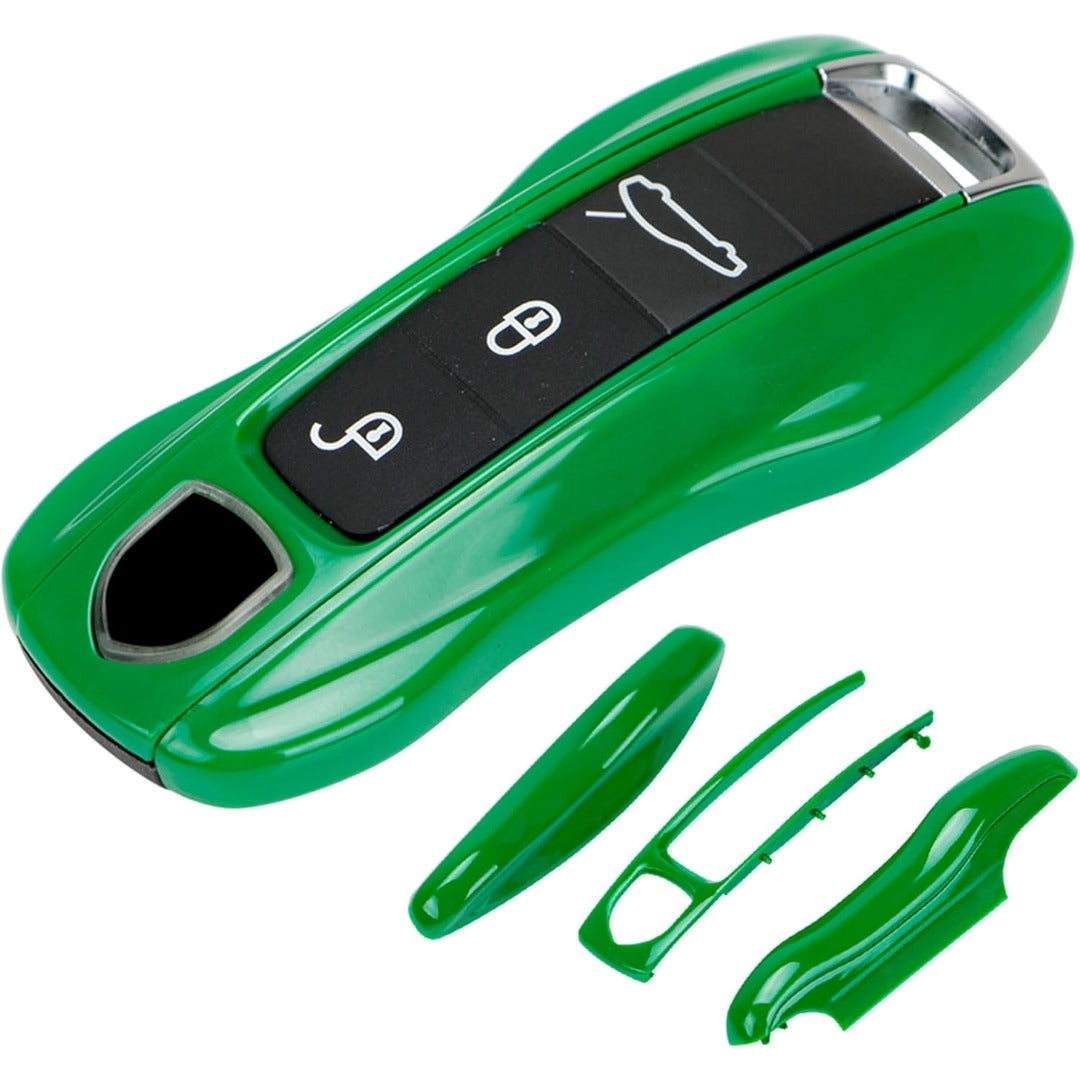 Porsche Schlüsselgehäuse-Ersatz, 3-teilig, lackierte Schlüsselabdeckung 