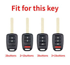 Carsine Honda Car Key Case Golden Edge